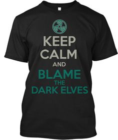 blame the dark elves